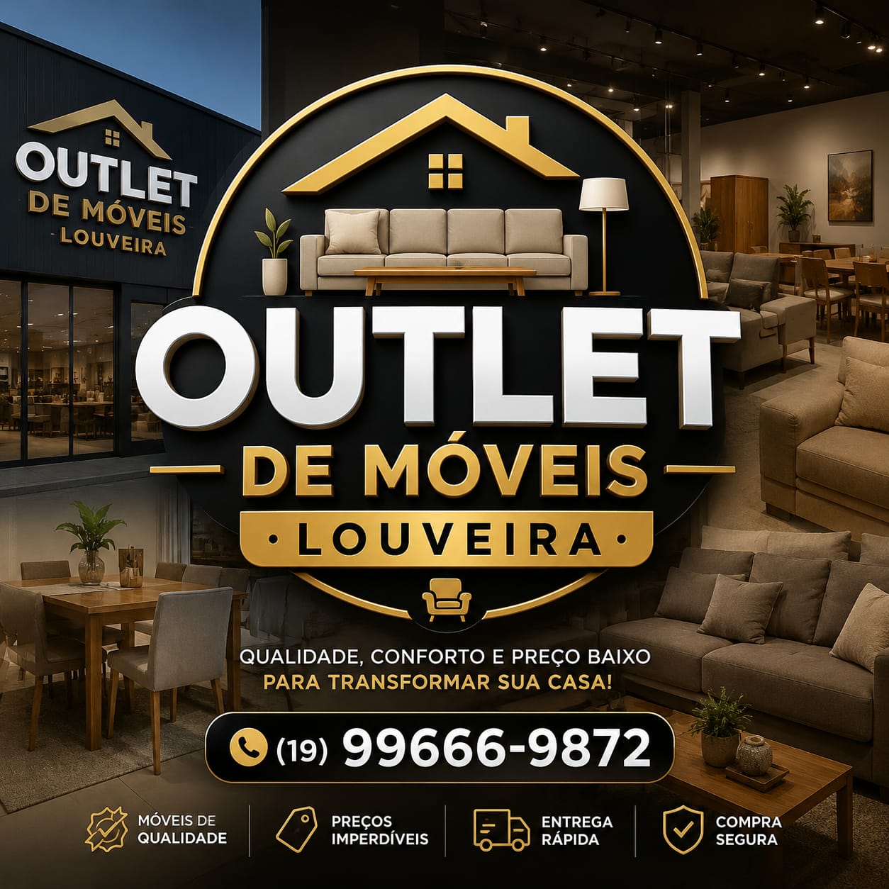 OUTLET DE MOVEIS